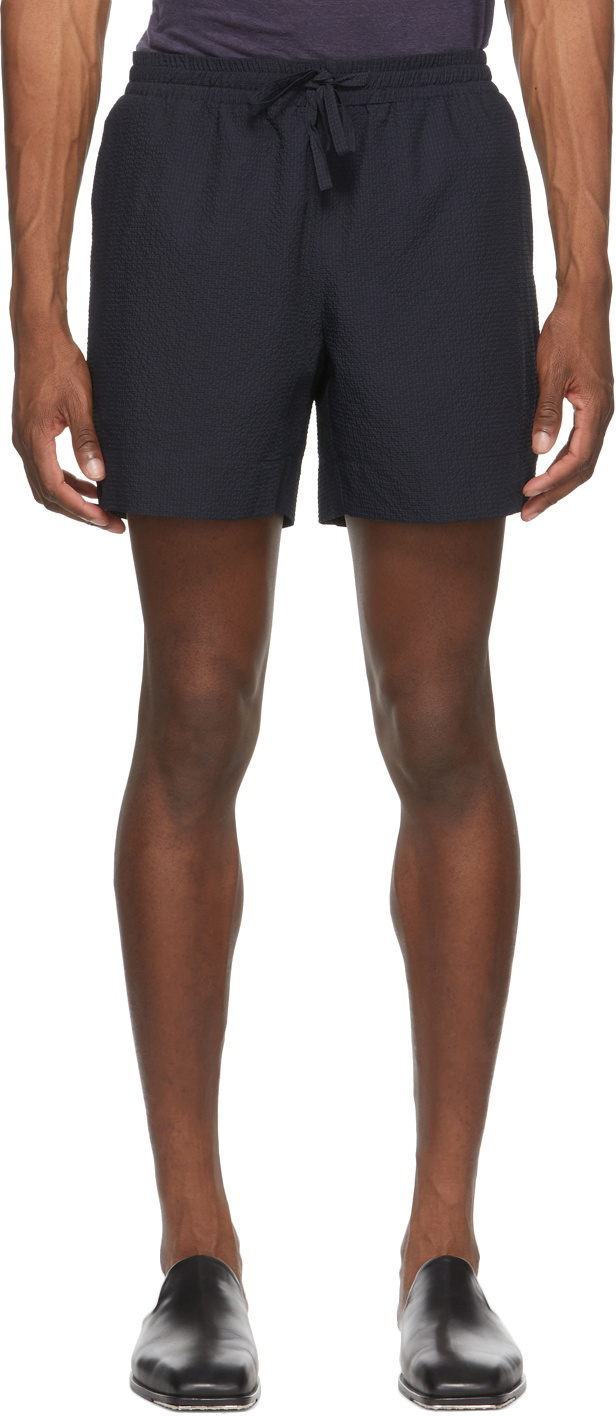 LE17SEPTEMBRE Navy Easy Shorts LE17SEPTEMBRE