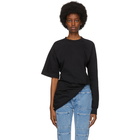 Lourdes Black Asymmetric Timbukto Sweatshirt