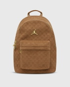 SUEDE MONOGRAM BACKPACK