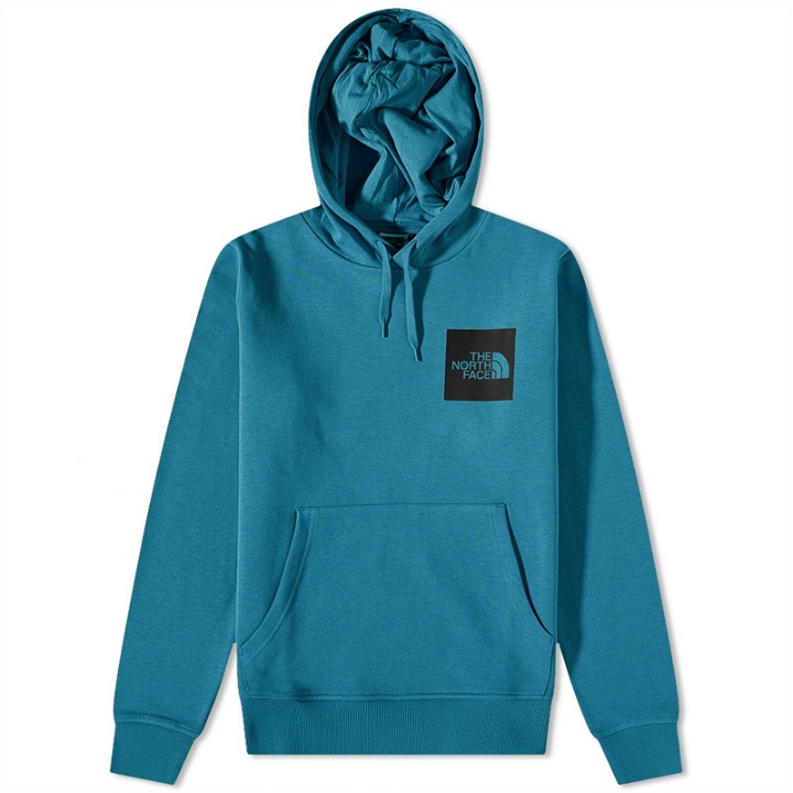 Photo: The North Face Men's Fine Popover Hoody in Blue Coral