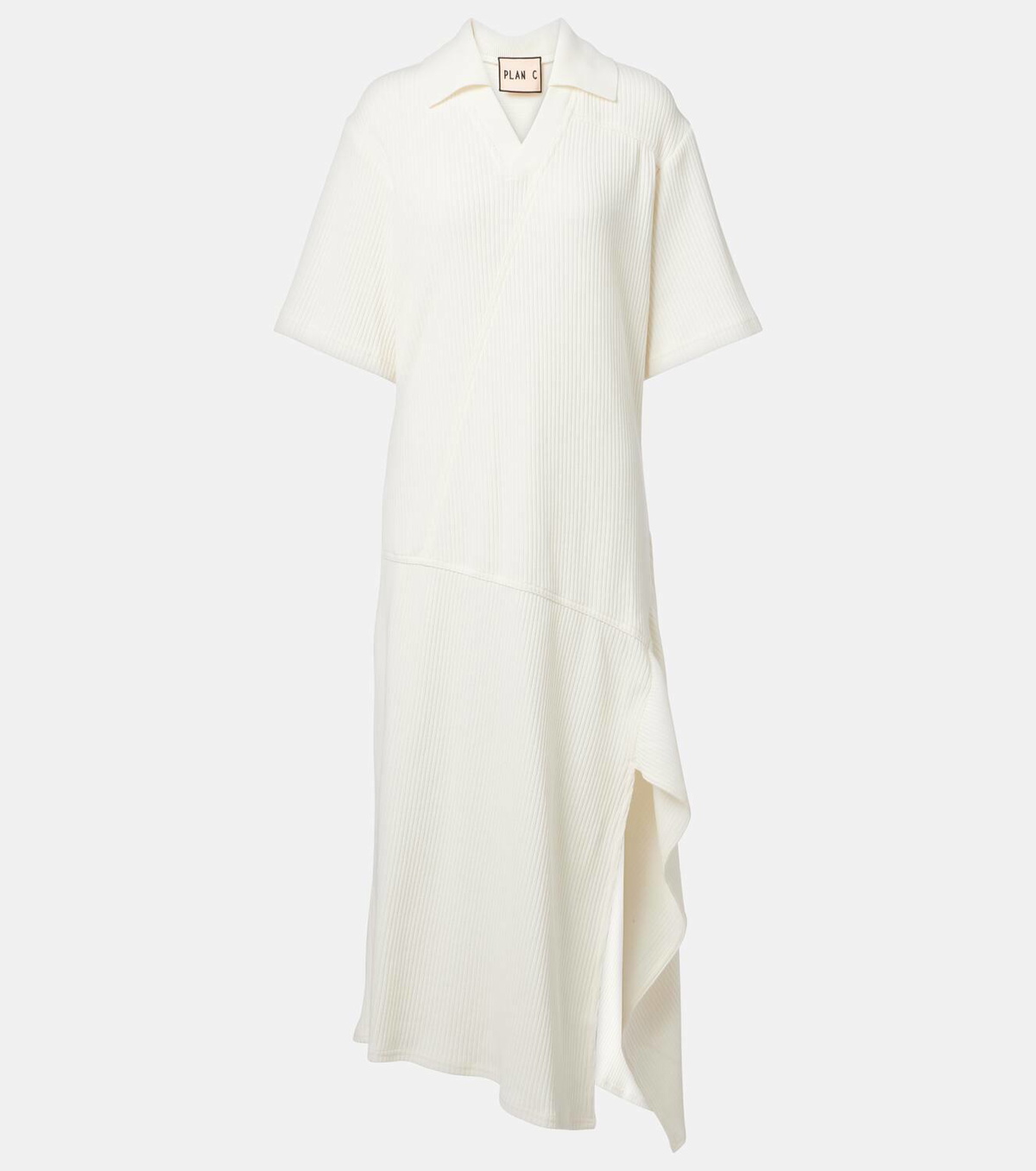 Plan C Cotton midi dress
