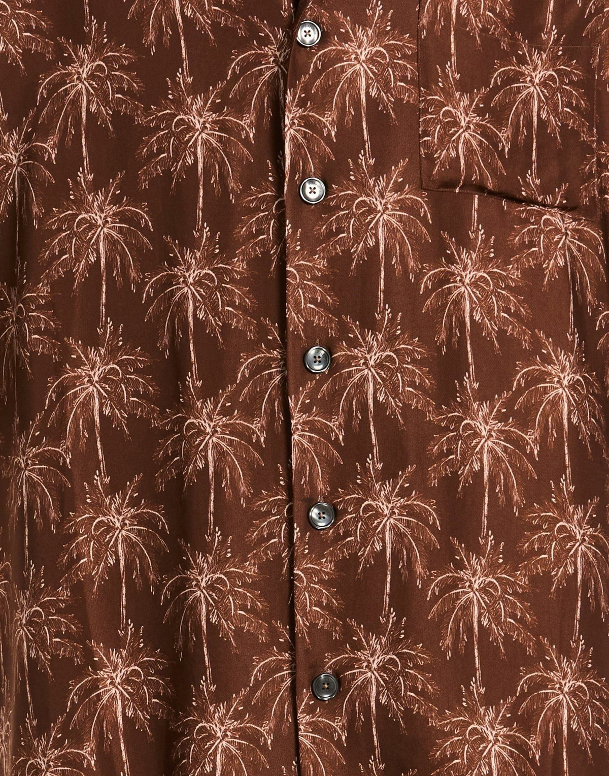 Laneus Mens Shirt in Brown