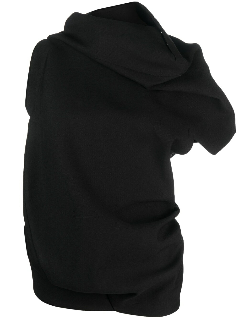 ISSEY MIYAKE - Cotton Blend Asymmetric Top