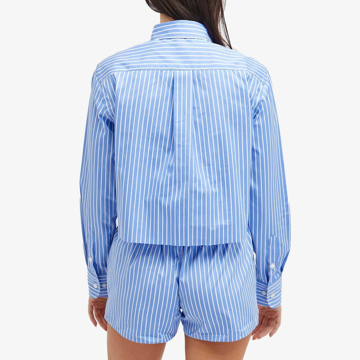 Hommegirls Women's Cropped Shirts in Classic Stripe Hommegirls