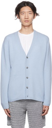 Vince Blue Plush Cardigan