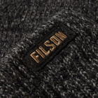 Filson Men's Full Finger Knit Glove in Charcoal