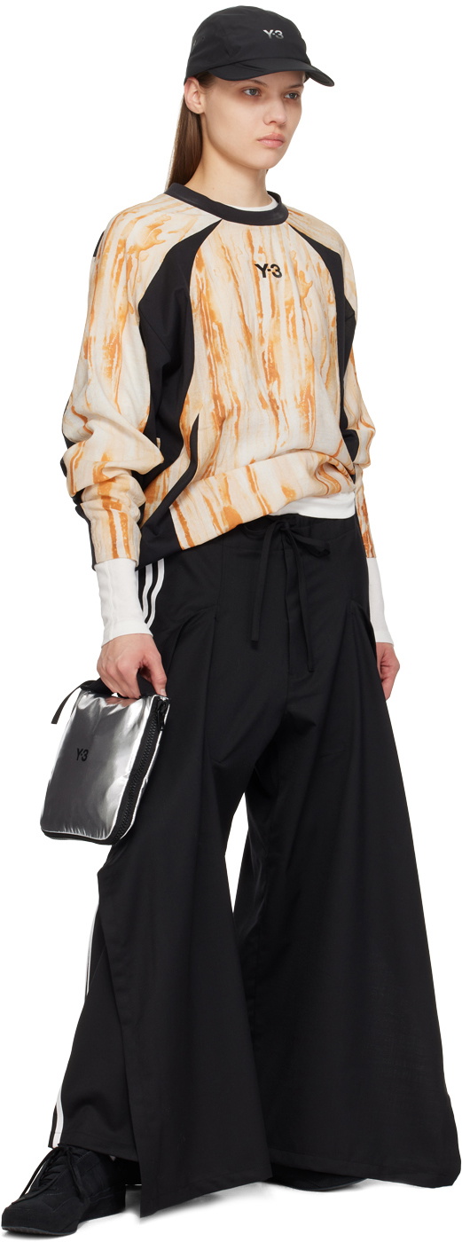 Y-3 Black Refined Woven Trousers