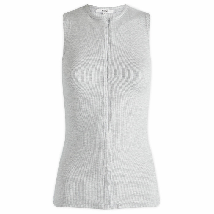 Photo: Joah Brown Women's Invisible Zip Tank Top in Pearl