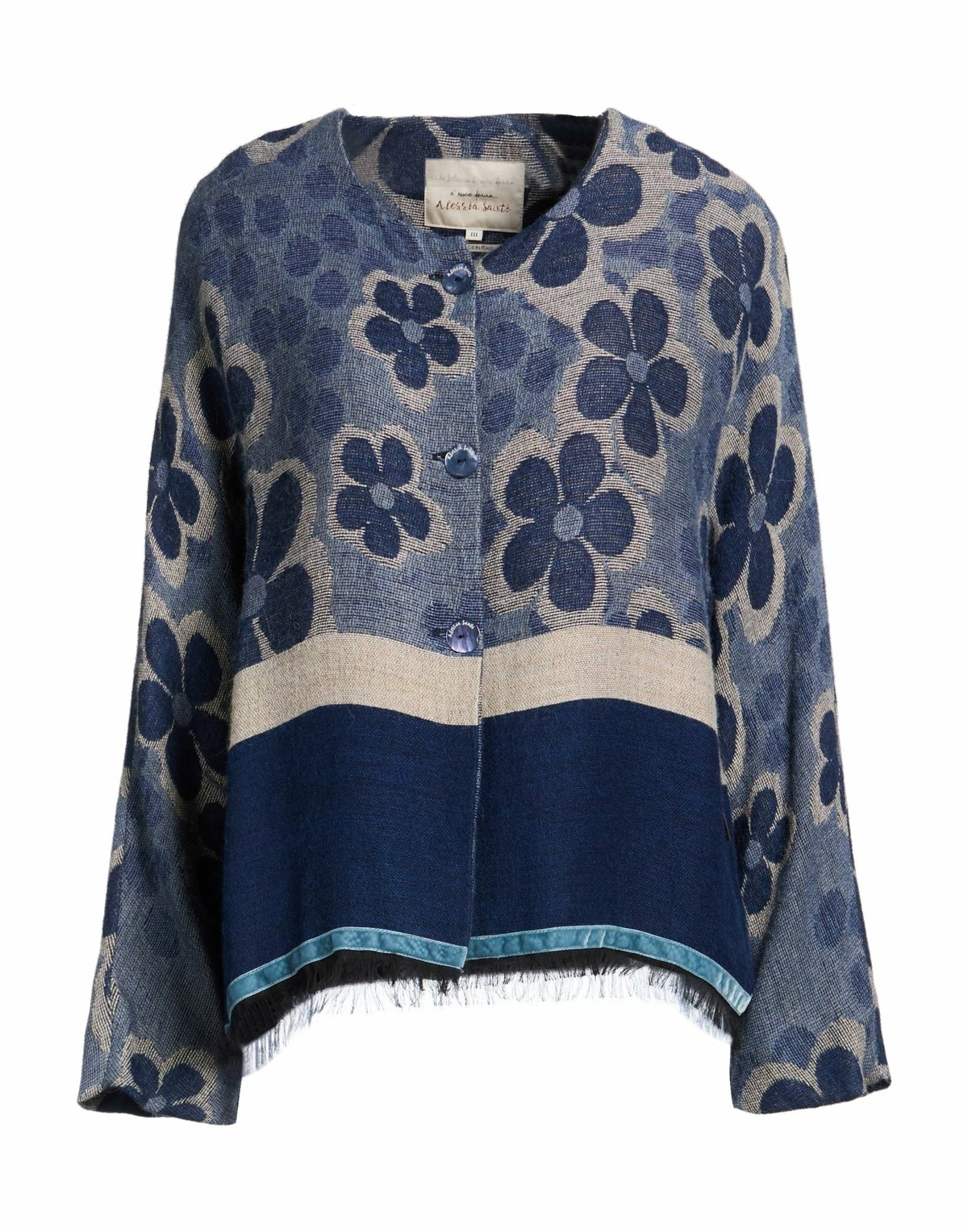Alessia Santi Womens Jacket in Blue