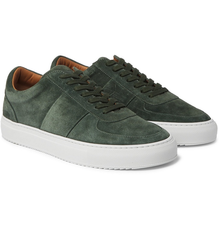 Photo: Mr P. - Larry Suede Sneakers - Green