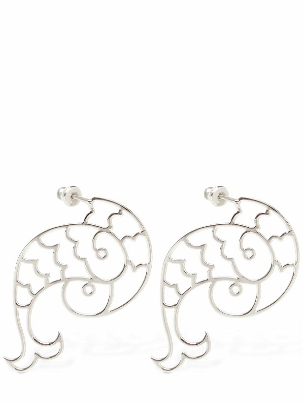 Photo: PUCCI Fish Outline Earrings