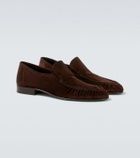 The Row Soft Two suede loafers
