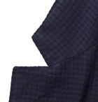 Richard James - Spirit Slim-Fit Textured-Wool and Cotton-Blend Suit Jacket - Blue