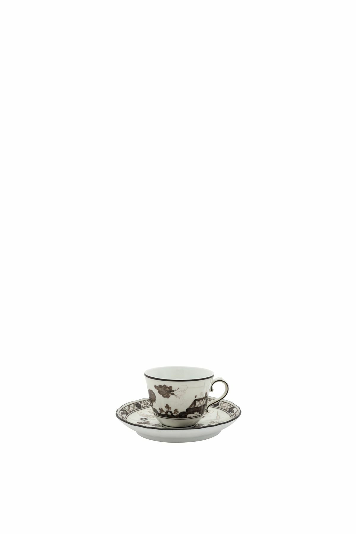 GINORI 1735 "oriente italiano coffee cup and White