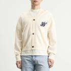Honor the Gift Men's Brushed Knit Cardigan in Bone
