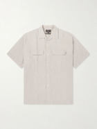 Beams Plus - Convertible-Collar Linen Shirt - Neutrals
