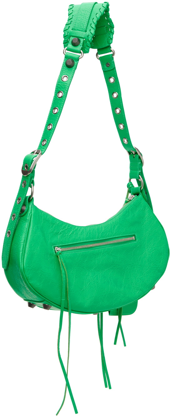 Balenciaga Green Small 'Le Cagole' Bag Balenciaga