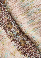 Free People Isabella Colourblock Knitted Cardigan Brown