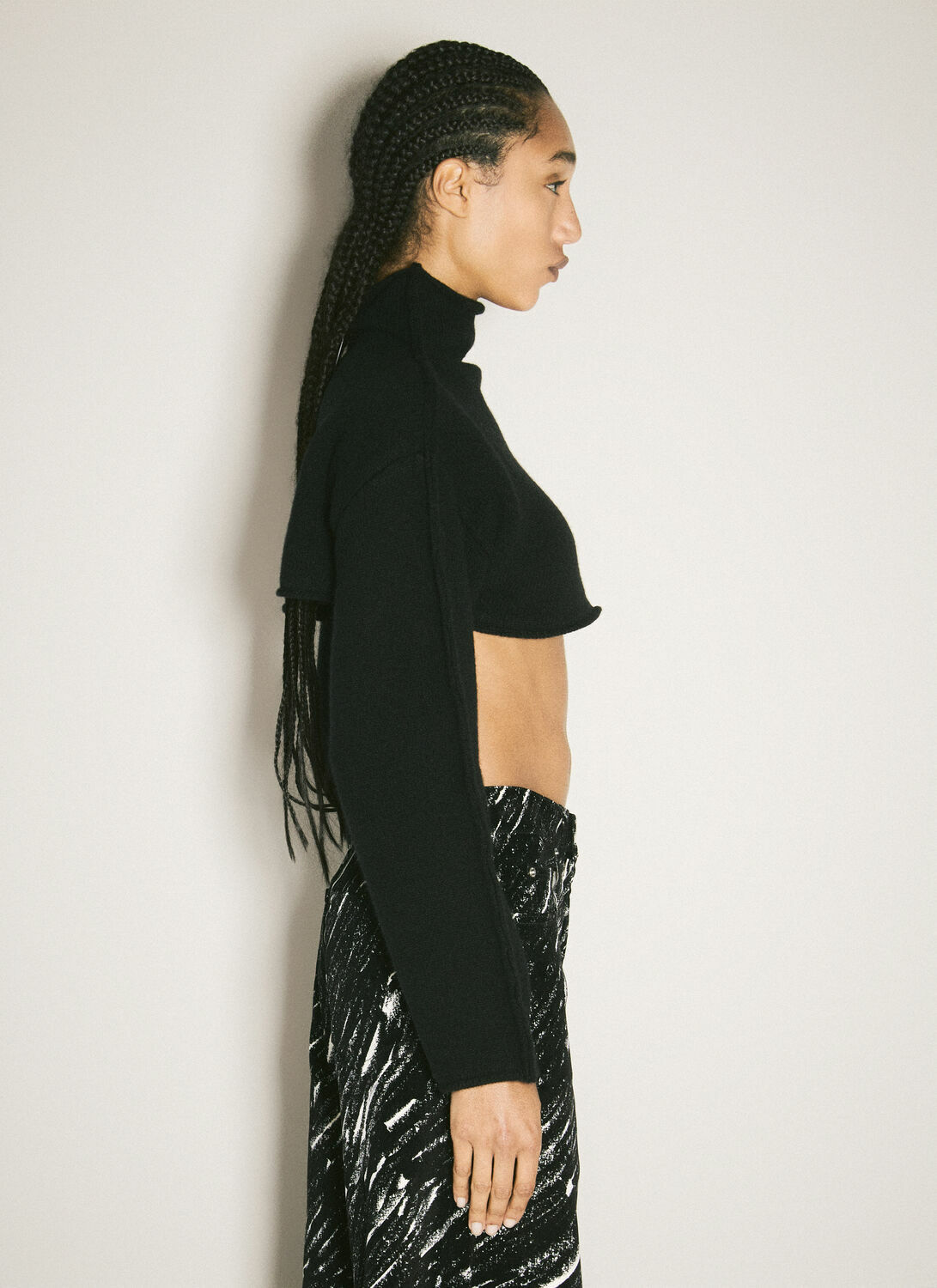 Marni Turtleneck Cropped Sweater