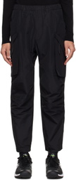 NEMEN® Black Articulated Cargo Pants