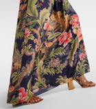 Etro Floral silk crêpe de chine maxi dress