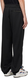 Lanvin Black Embroidered Lounge Pants