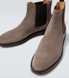 Brunello Cucinelli Suede Chelsea boots
