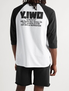 Y,IWO - Logo-Print Cotton-Jersey T-Shirt - White