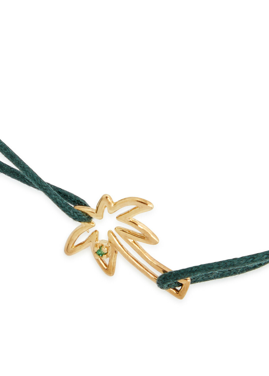 Aliita Palmera Cord Bracelet - Green - One Size