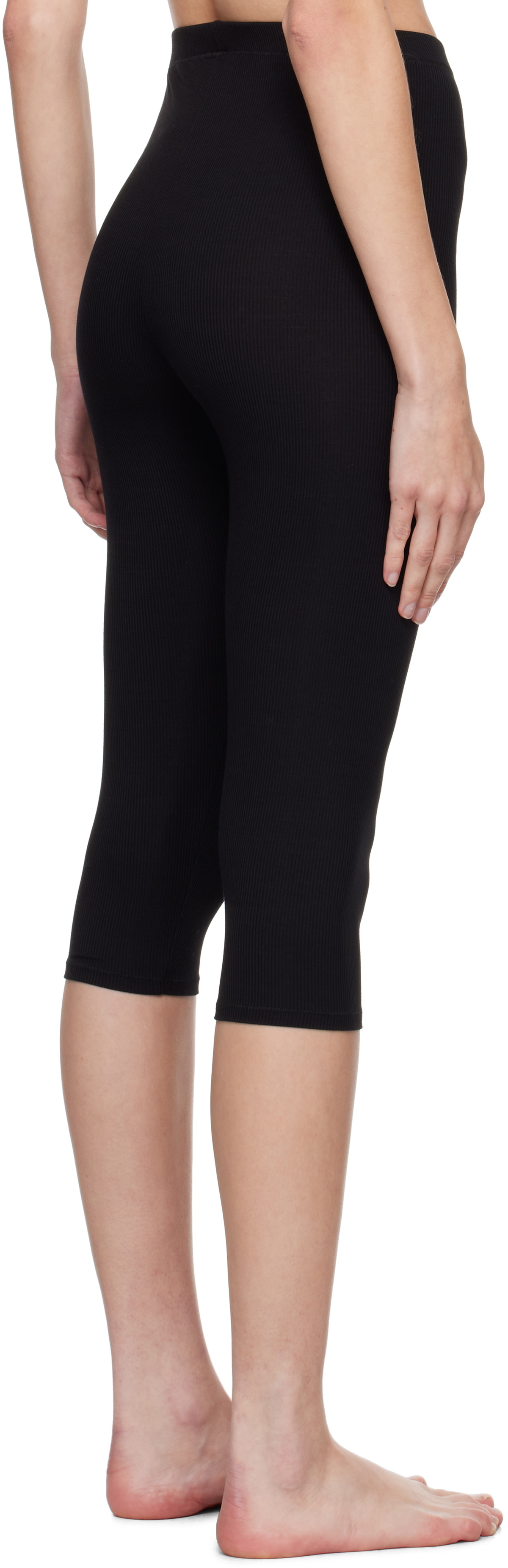 SKIMS Black Soft Lounge Capri Leggings SKIMS