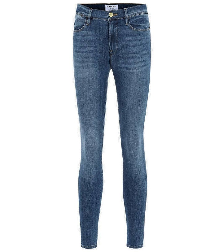 Photo: Frame Le High high-rise skinny jeans