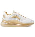 Nike - Air Max 720 Suede-Trimmed Mesh Sneakers - White