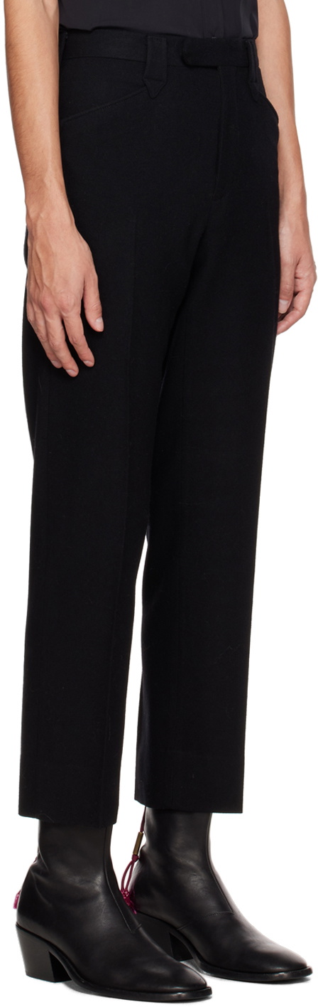 The Letters Black Western Trousers
