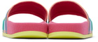 Marc Jacobs Kids Pink Rubber Slides
