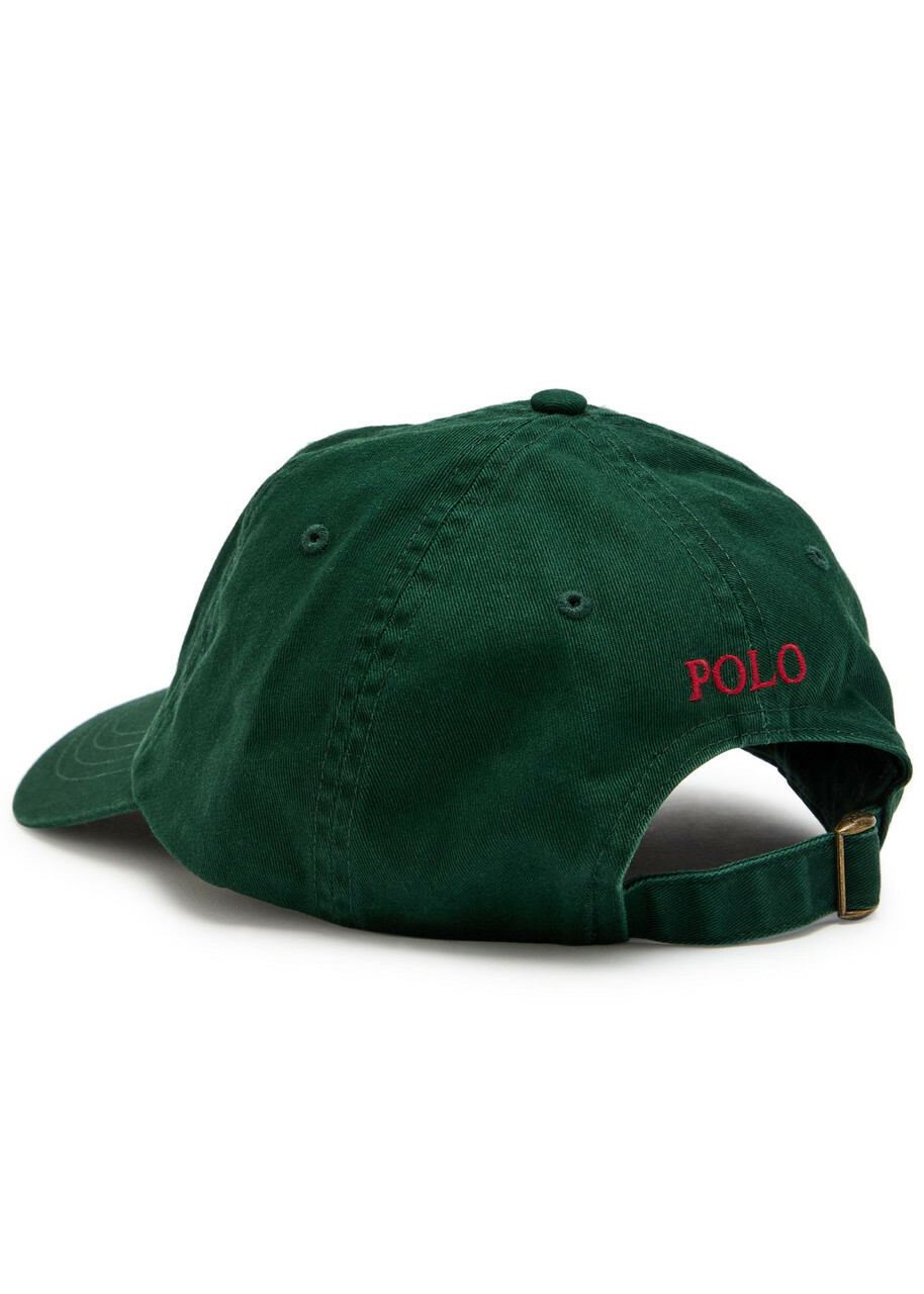 Polo Ralph Lauren Logo-embroidered Cotton cap - Dark Green - One Size