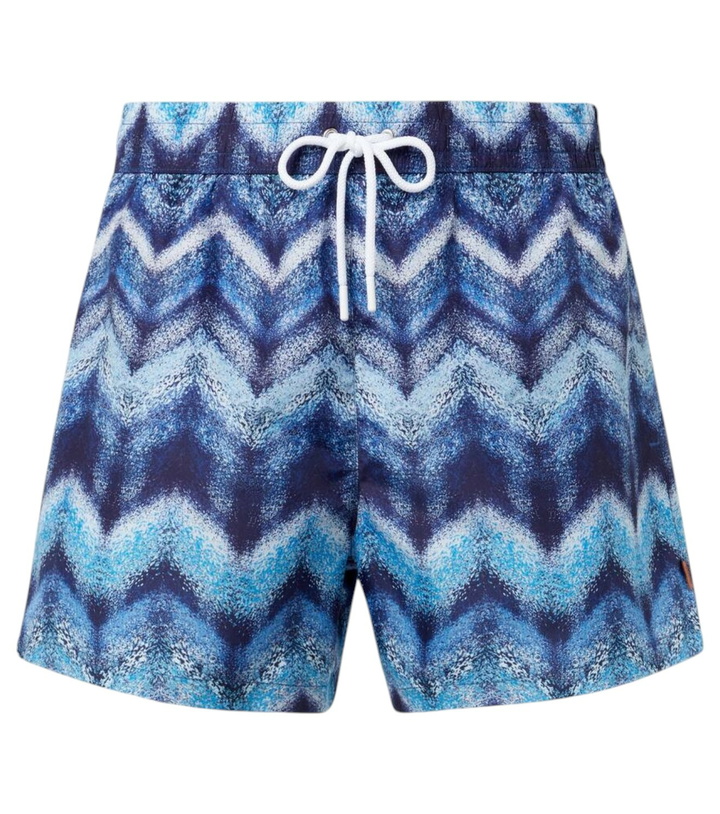 Photo: Missoni Zigzag printed swim trunks