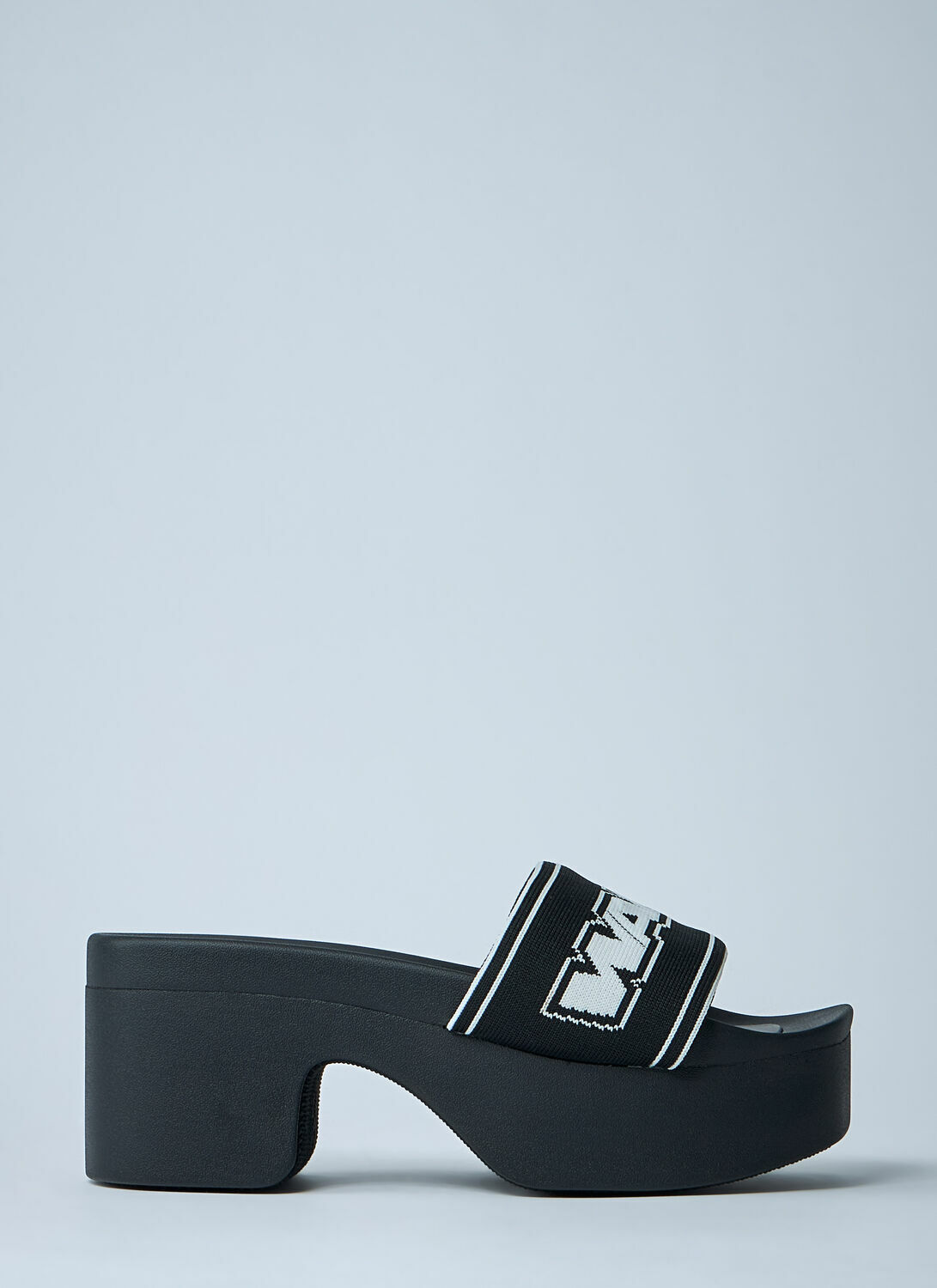 Alexander Wang Logo Motif Platform Sandals