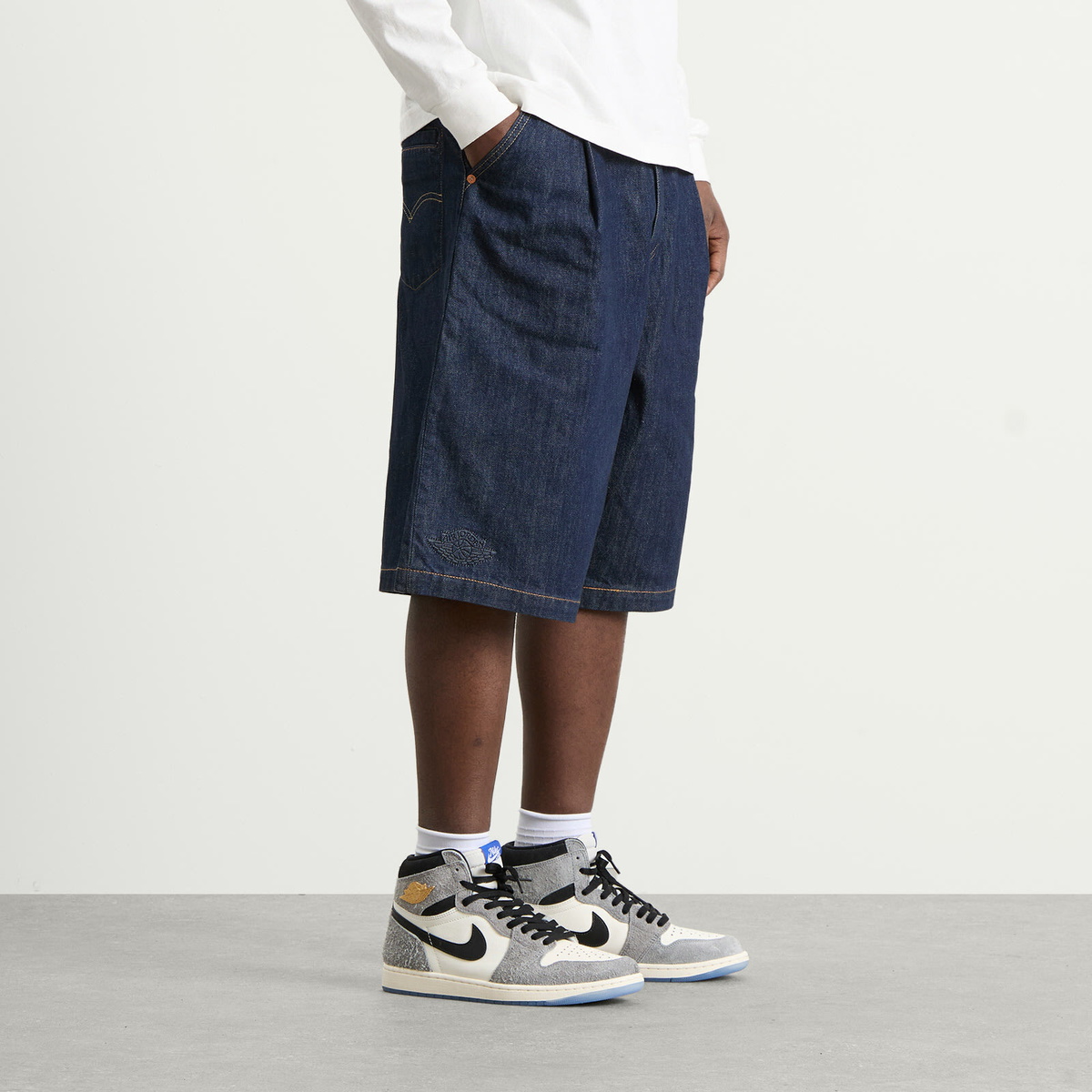 Levi's Men's x Jordan Baggy Short in Indigo