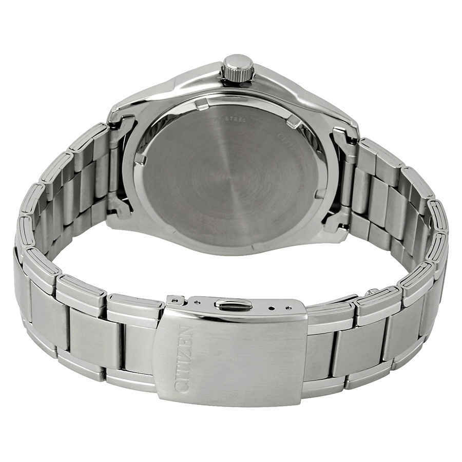 Citizen Quartz Blue Dial Stainless Steel Mens Watch AG8300-52L