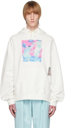 Marni White Oversized Hoodie