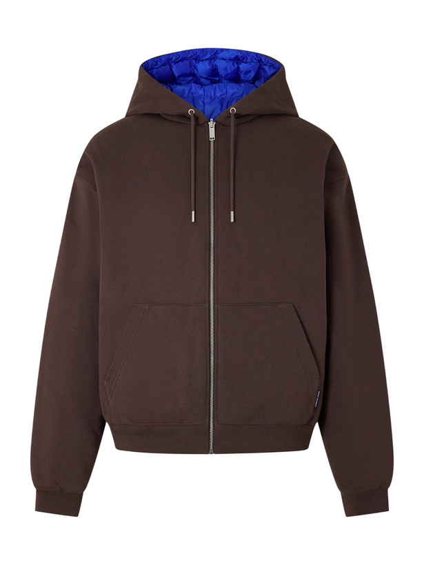 Photo: Canada Goose - Fuse Reversible Cotton-Jersey and Quilted Shell Down Hoodie - Brown