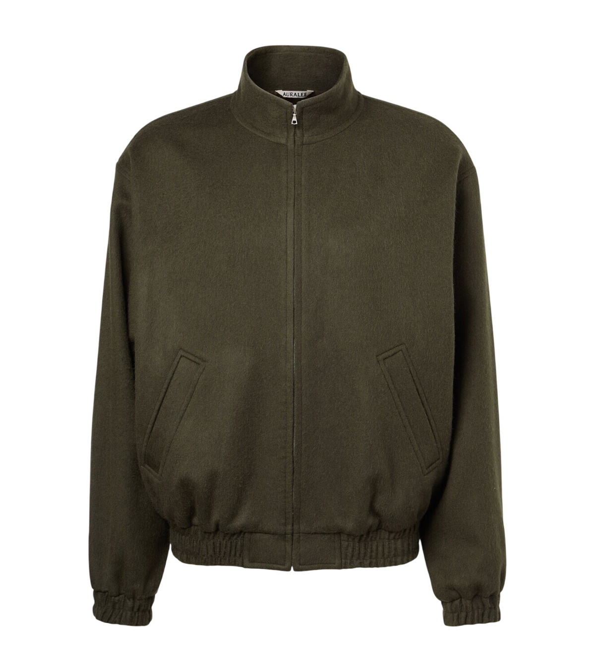 AURALEE Super Fine Tropical Wool Zip Jacket Auralee