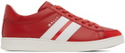 Bally Red Tyger Sneakers