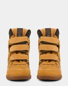 Steve Madden Mavis Sneakers in Tan Nubuck