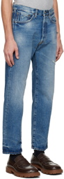 Acne Studios Blue Straight Fit Jeans
