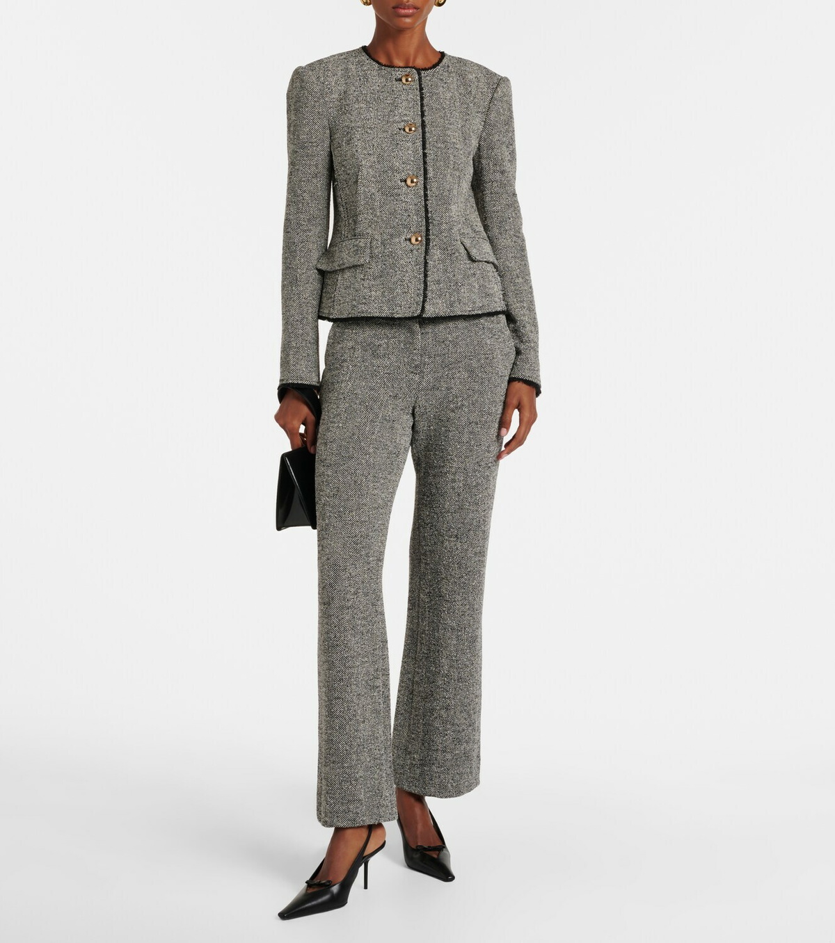 Simkhai Ivie herringbone jacket