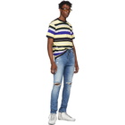 Ksubi Blue Nostalgia Trashed Chitch Jeans