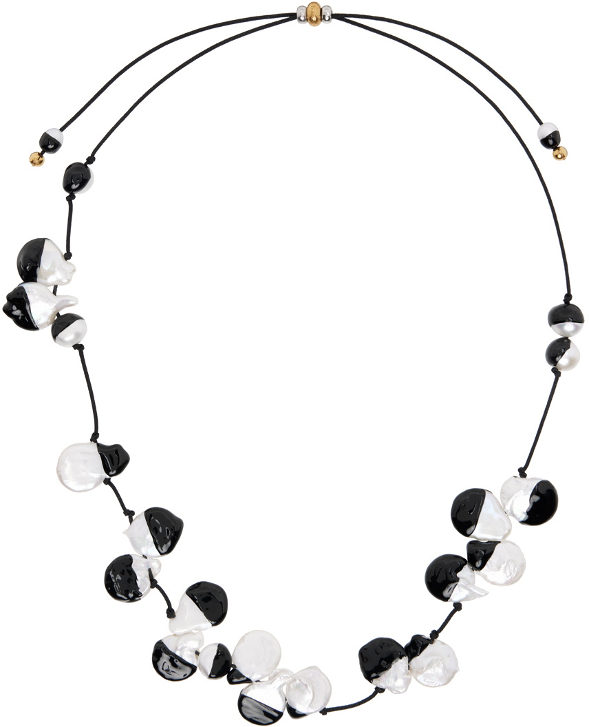 Panconesi Black & White Pearl Vacanza Necklace