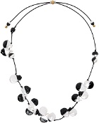 Panconesi Black & White Pearl Vacanza Necklace