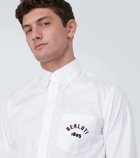 Berluti Alessandro logo cotton shirt
